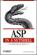 Buy the book: ASP in a Nutshell